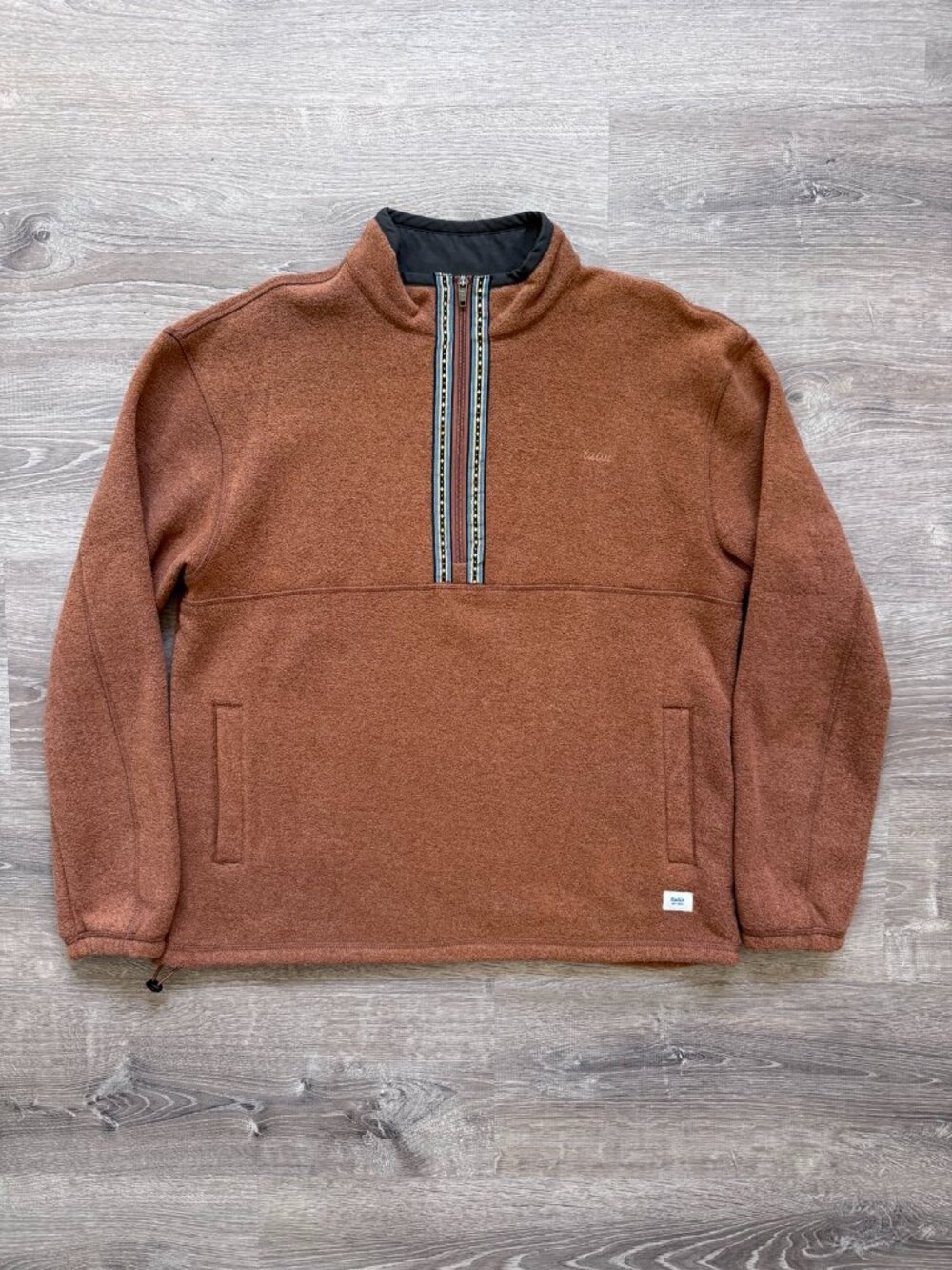 NWOT Katin USA Nelson Jacket | 1/4 Zip Mock Neck | Soft Polar Fleece | Large